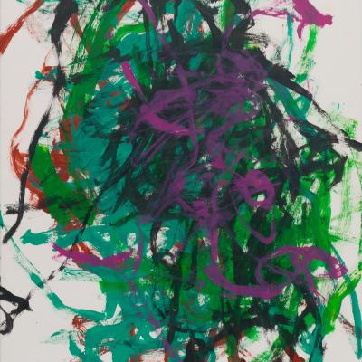 Jack Roth  American, 1927-2004Untitled, 1981  Signed: Roth 81 (l.l.)  Acrylic on paper  32 x 24 inches, Framed: 40 1/2 x 32 3/4 inches