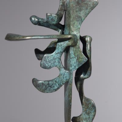 Bill Barrett  Balanchine, 2010  Cast bronze model  17 H x 12 W x 7 D inches
