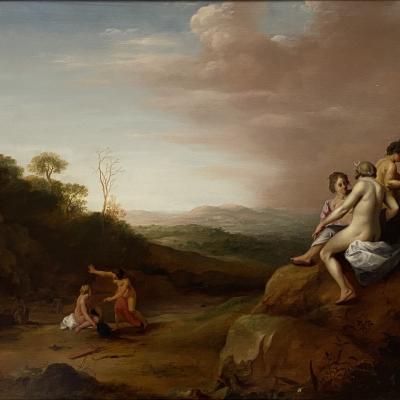 Diana and her Nymphs with Discovery of Callisto