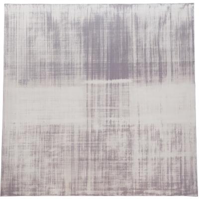 François Aubrun  Untitled #484, 1980  Signed verso  Oil on canvas  51 x 51 inches