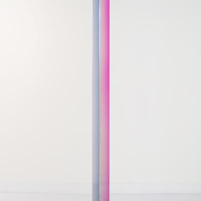 Vasa Velizar Mihich  Triangular Column H300, 1990  Acrylic, cast and laminated  73 1/4 x 4 1/2 x 4 inches