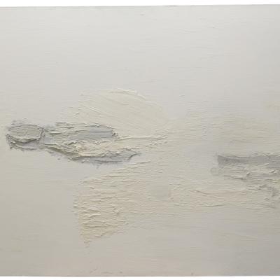 François Aubrun  Untitled #81  Oil on canvas  51 x 76 3/4 inches