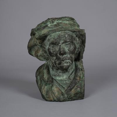 Bust of an Old Woman-Emile Antoine Bourdelle