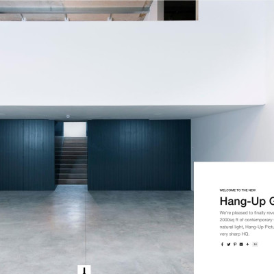 Hang Up Gallery Interview