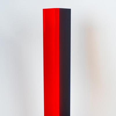 Vasa Velizar Mihich  Triangular Column #2324, 1984  Signed: #2324 Vasa 84 at base  Acrylic  24 x 4 1/4 x 3 1/2 inches