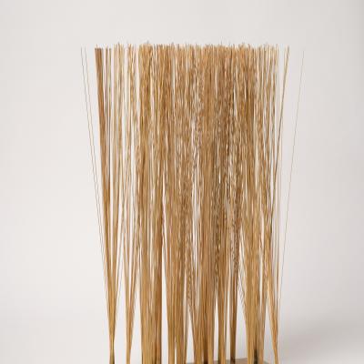 Harry Bertoia  Untitled (Wheat), c. 1961-65  Gold plated stainless steel mounted on brass base  18 1/2 x 10 7/8 x 6 inches