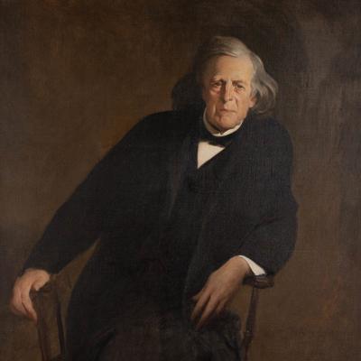 Portrait of Mercer Beasley-John White Alexander