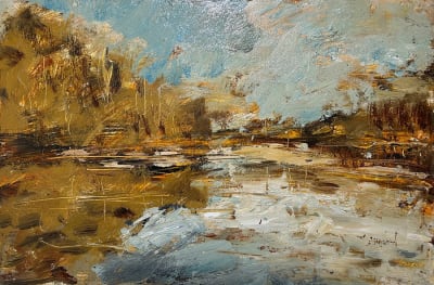 Creek Morning Reflection I