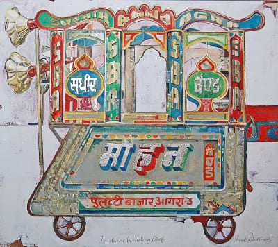 Stuart Robertson RWS, Indian Wedding Cart