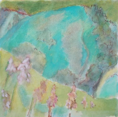 Anne Marlow RWS, The Orchid Slope