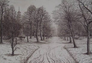 Peter Ford RE, Kew Gardens in Winter