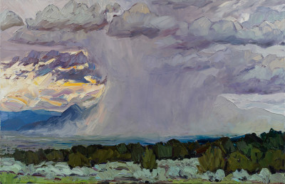 Jivan Lee, Thirty Five- Storm Over the Mountain