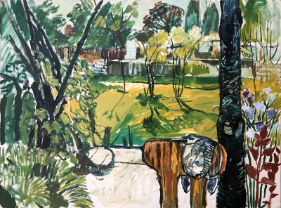 John Bratby (1928-1992)London Garden, c. 1968