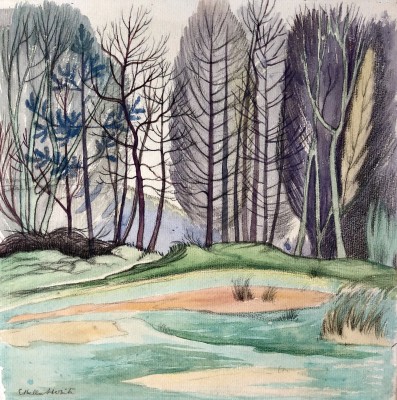 Ethelbert White (1891-1972)Woodland Landscape, c. 1915