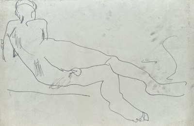 Duncan Grant, Male Nude, c. 1918