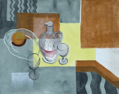 Frederick Roberts Johnson (1900-1986)Cubist Still Life, c. 1935