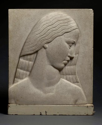 Robert Gibbings (1889-1958)Head of a Woman, c. 1930