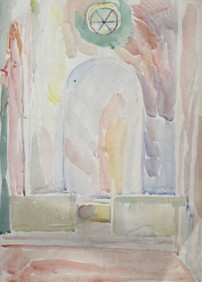 Roger Fry (1866-1934)Interior, Italy, 1913