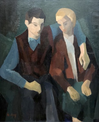 Paul Hémery (1921-2006)The Couple, c. 1948