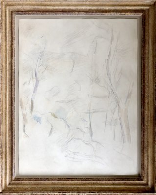 Paul Cézanne (1839-1906)Rochers et arbres, 1890-95