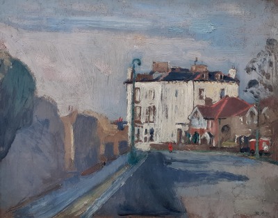 Rodney Joseph Burn (1899-1984)Hartington Road, Chiswick, c. 1950