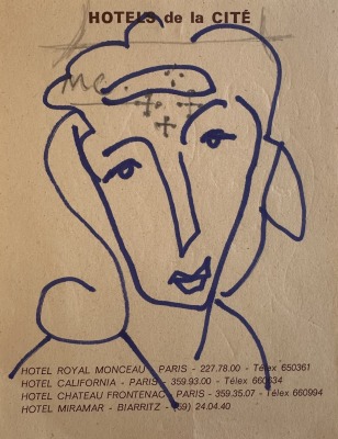 Edward Wolfe, Biarritz Portrait, c. 1950s