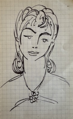 Edward Wolfe, Woman with Necklace, 1934