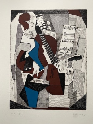 Bryan Ingham (1936-1997)Untitled (Music), 1993