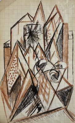 Edward Wolfe, Cubist Design, 1934