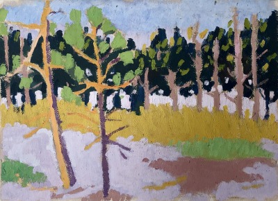 Jean-Marie Martin, Landscape near Concarneau, c. 1950