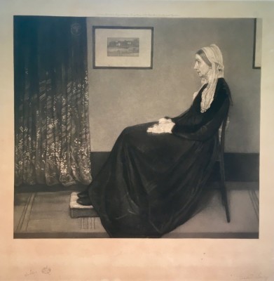 Richard Josey (1840-1906)After James Abbott McNeill Whistler ( 1834-1903) Arrangement in Grey and Black No. 1: Portrait of the Artist's Mother, 1879