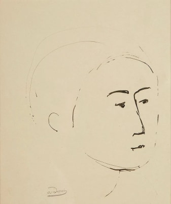 André Derain (1880-1954)Tête de Femme , c. 1912