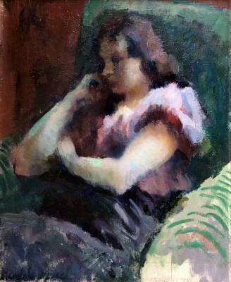 Wendela Boreel (1895-1985)Portrait Study, 1928