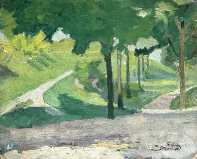 Jean Marchand (1883-1940)Allée d'arbres, c. 1920