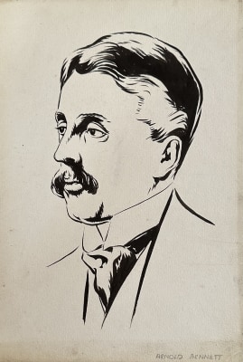 William C. Boswell (1888-1976)Arnold Bennett, c. 1920s