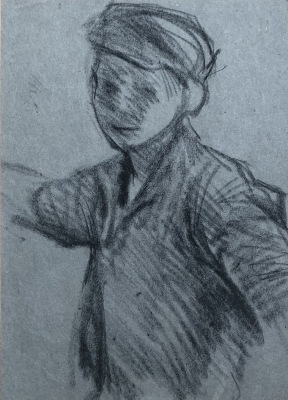 Sir George Clausen (1852-1944)Study of a Farm Boy, c. 1898