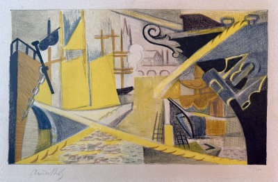 André Lhote (1885-1972)Le Port, 1953
