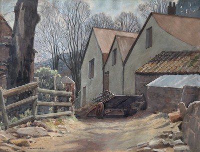 Percival John Walford (1893-1978)A West Somerset Farm, c. 1930