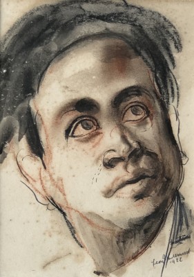Leon Underwood (1890-1975)Portrait of Mukul Dey, 1922