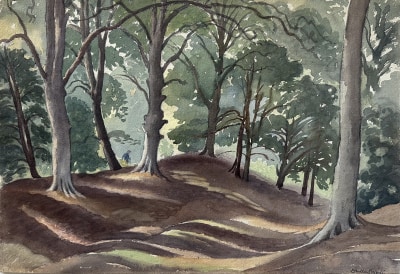 Ethelbert White (1891-1972)Sussex Woodland, c. 1930s