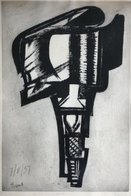 Merlyn Evans (1910-1973)Skull, 1957