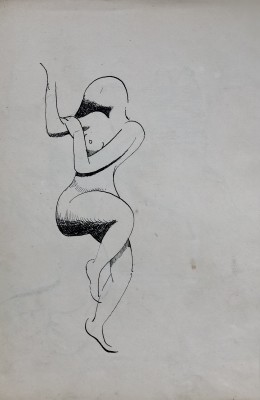 Rupert Lee (1887-1959)Cubist nude, 1918