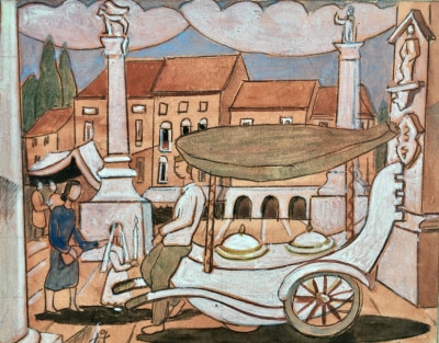 Doris Hatt (1890-1969) Ice Cream Seller (Gelati), Vicenza, , 1960