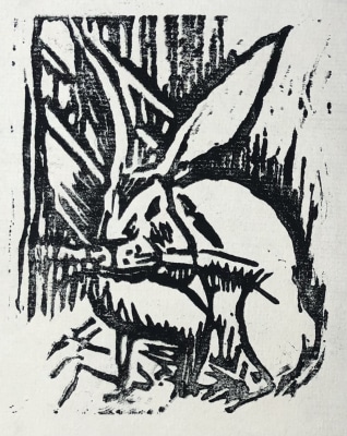 Cicely Hey (1896-1980)Hare, 1922