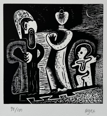 Eileen Agar, Family Trio, 1931