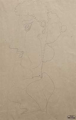 André Derain (1880-1954) Buste de femme, c. 1912-14