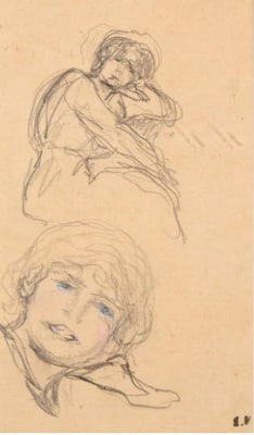 Edouard Vuillard (1868-1940)Lucie Hessel: Study for 'Le Repos', 1911-12