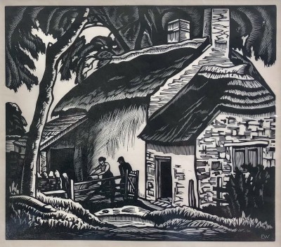 Ethelbert White (1891-1972)The Ploughman's Cottage, 1924