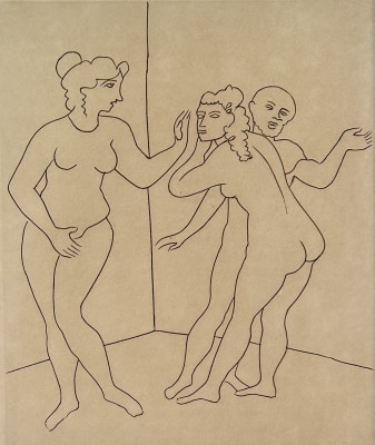 André Derain (1880-1954)Illustration for the Satyricon, 1934