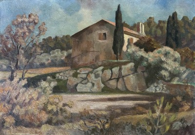 Roger Fry (1866-1934)A Provençal Farmhouse, 1920